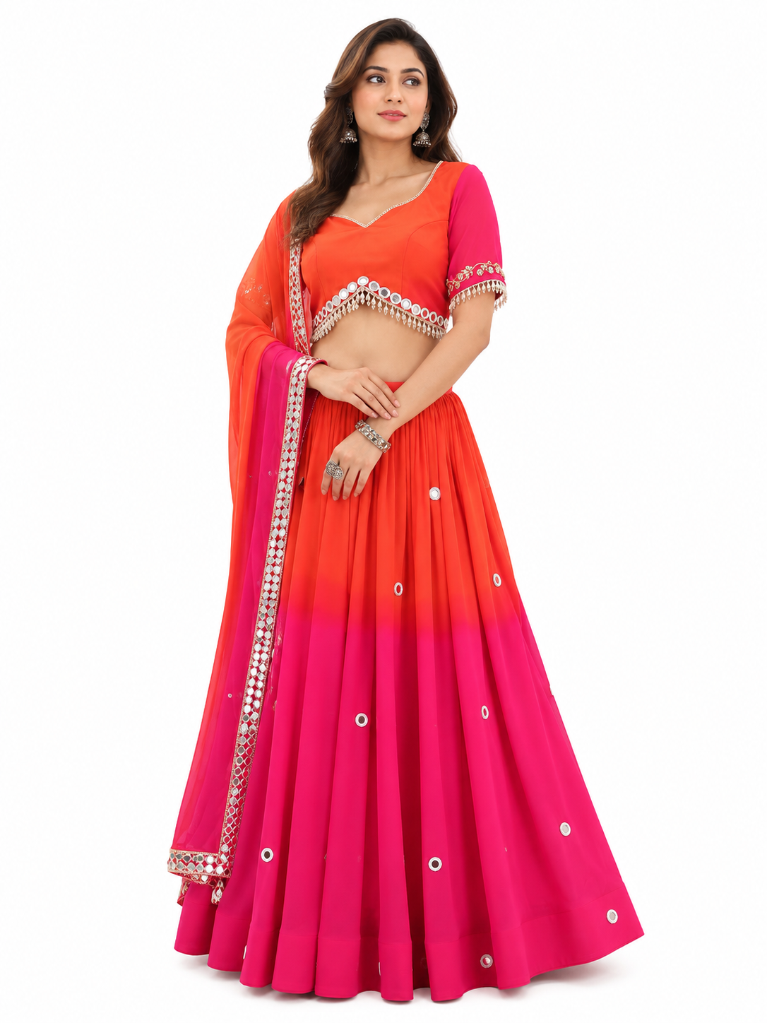 The Festive Edit: Vibrant Ombré Edition Lehenga