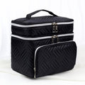 The Cloud Double-Layer Puffer Cosmetic Bag & Travel Vanity Case